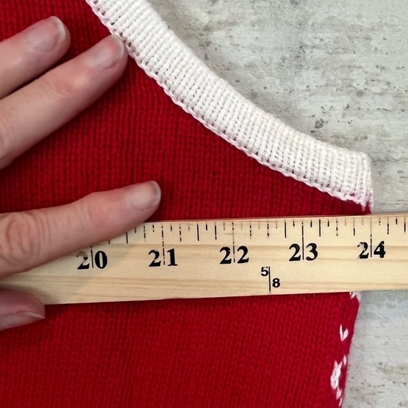 HOLIDAY EDITIONS WOMENS CHRISTMAS SWEATER VEST BLACK REINDEERS & RHINESTONES XXL - Picture 16 of 16